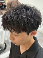 ナム 錦糸町(NAM)&nbsp;MEN'S HAIR/ブルーブラック/フェザーパーマ/錦糸町