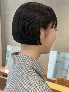 ニコ トウキョウ(nico TOKYO) 20代30代前髪なしショートハンサムショート丸みショートレイヤー