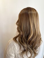 ピュアソウル(Pure Soul) ゆれる毛先♪くせ毛ロングレイヤー デザインカラー