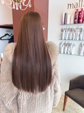 マーリャヘアー(mallia hair) レイヤースタイルレイヤーカットロングレイヤー小顔スタイル