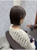 那覇美容室/おもろまち美容室/切りっぱなしボブ/ヘイリーボブ
