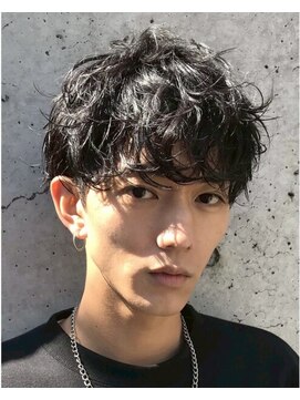 フィフス 栄(fifth) ツイストスパイラルパーマメンズマッシュ波巻きスパイラルパーマ