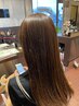 うるツヤ縮毛矯正+ 似合わせカット + 3step髪質改善トリートメント