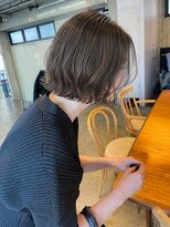 エインアンリー 明治神宮前(AIN.ANLY.)&nbsp;ボブパーマ、ボブニュアンスパーマ、毛先パーマ、ボブワンカール