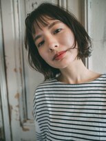 A BY WHO心斎橋店【エーバイフー】【10月31日OPEN（予定）】&nbsp;カジュアルはねボブ/透明感カラー/暗めカラー/心斎橋