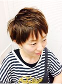 耳かけアシメショート