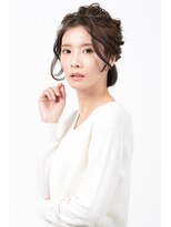 アース 新松戸店(HAIR&MAKE EARTH)&nbsp;ショートでも華やか！ハーフアップアレンジ【EARTH新松戸店】