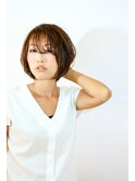 【morio鶴瀬】こなれ感大人ショートボブ