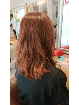 ウィービーパセリ atre川越店(WE BE PARSLEY) オシャレ暖色系カラーウェーブヘアスタイル♪【担当 木村沙織】