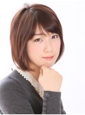 大人可愛いナチュラルストレートベーシックボブstyle【池袋