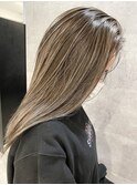 細めハイライト_プラチナベージュ