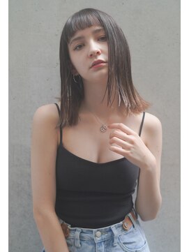 レジュアル(RESSUAL) ウェットヘア　くすみカラー　こなれヘア