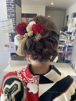 アーティコ ヘアー(artico hair) 卒業式ヘアセット