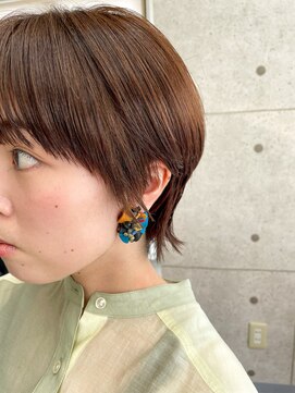 ア セカンド 清藤美容室第弐號(a sekand) マッシュショートウルフヘア