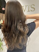 ラビス 浦和(Lovis) デザインカラー/レイヤーカット/ウェットヘア/夏のヘアアレンジ