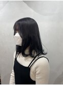 艶カラー　トーンダウン　透明感カラー