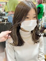 プラグ バイ ネオリーブ(plug by neolive)&nbsp;デザインカラー×髪質改善 [髪質改善/縮毛矯正]韓国T