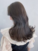 アイティーバイアルバム 下北沢店(IT by ALBUM)&nbsp;オリーブベージュワンホンヘア_チェリーブラウン_ba409431