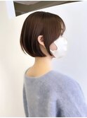 丸みショートボブ