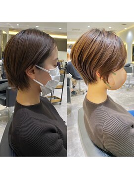 バンプ ギンザ(BUMP GINZA) 30代/40代/50代・絶壁解消・小顔前下がりショートボブ【中村】