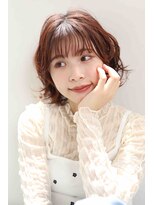テラス 福島(Terrace)&nbsp;大人かわいいゆるウェーブミディアム ボブ