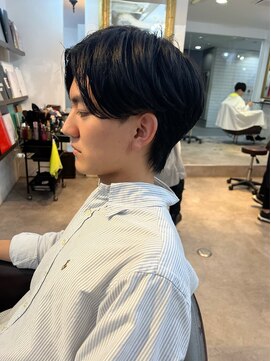 グランドライン(GRAND LINE) センターパートニュアンスパーマ