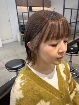 ナンバースリー 溝の口店(Number Three) 大人なインナーカラー