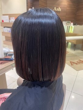 アッシュ 元住吉店(Ash) 丸みのあるボブスタイル