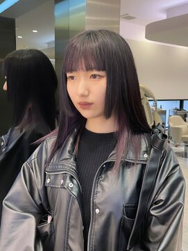 ウシワカマル ミライ(USHIWAKAMARU MIRAI) インナーカラー/ピンクパープル