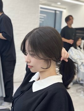 アマトウキョウ 表参道(AMA TOKYO) 韓国ヘア/韓国スタイル/縮毛矯正/髪質改善/レイヤーカット