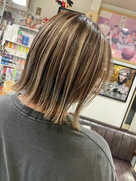 ヘア メイク ココ(hair make coco) 残るハイライト♪