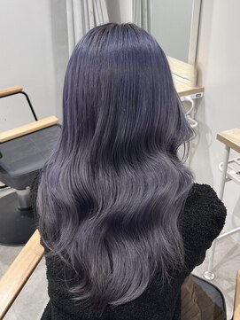 ゼスト 八王子店(ZEST) 色落ちまで綺麗なラベンダーグレージュ【佐々木麻衣】