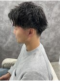 メンズカット パーマ