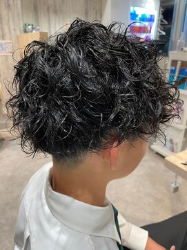 エヌアンドエー せんげん台店(N&A) 波巻きスパイラル×黒髪濡れ髪セクシーマッシュ