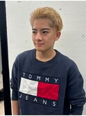 JILL STUDIO メンズブリーチカラーブロンド