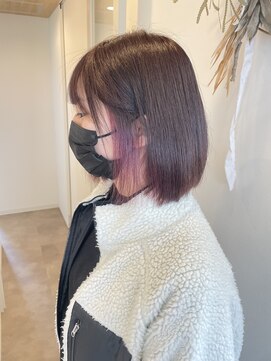 アーシュ(Arche) ボブ×インナーカラー