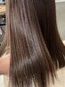 【オカダ限定】髪質改善＊縮毛矯正+カット+2ステップトリートメント