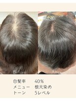 美染 丸山店(Bisen)&nbsp;髪質改善/白髪ぼかし/白髪染め/オーガニックカラー/リタッチ