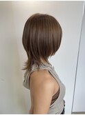 ★20代30代40代小顔似合わせカットイメチェン前髪こなれミディ