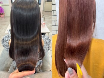 クプア 柏(kupua)の写真/憧れのストレートへ導く*厳選しつくした髪質改善トリートメント×プロフェッショナル高技術[柏/柏駅]