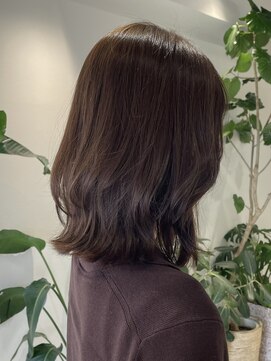 リル 茅ヶ崎(Liru:) くびれヘア/アプリコットオレンジ/夏のヘアアレンジ/茅ヶ崎駅