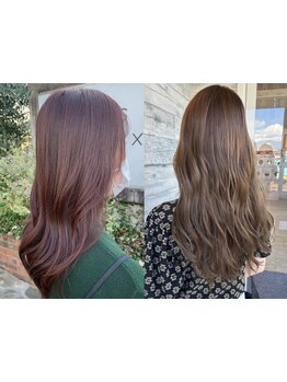 年齢とともに気になる白髪も、もっとお洒落に。ダメージレスに叶える透明感グレイカラーをご提案。