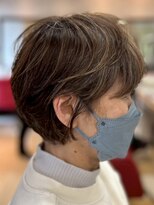 ヘアークリアー 春日部&nbsp;ミセス おしゃれな大人の白髪ぼかし×ハンサムショート