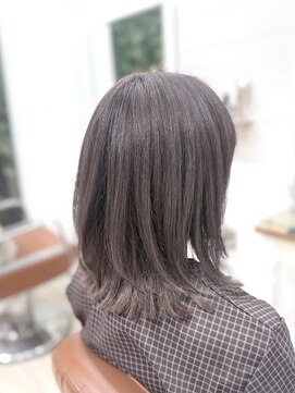 アルクバイネオリーブ 荻窪店(arc by neolive) レイヤーボブ×ダブルカラーラベンダーグレージュ