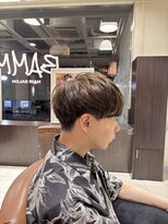メンズサロンバムオム 名古屋栄店(MEN’S SALON BAMM HOMME)&nbsp;マッシュ×透明感くすみカラー