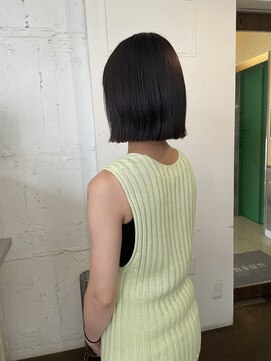 アンサン(unsung) こっくりブラウンボブ