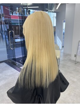 ブラウン(Brown) ミディアムヘア/デザインカラー/フェイスフレーミング/藤沢