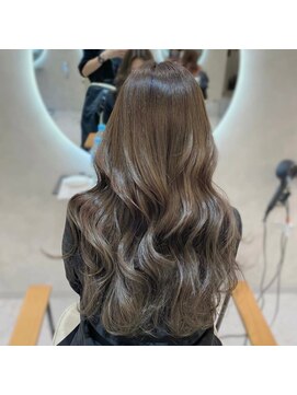 エヌ 武庫之荘店(enu) 透明感カラー/髪質改善/韓国風