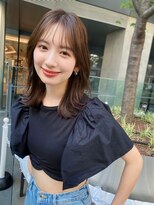 コア銀座メゾン(COA GINZA Maison)&nbsp;髪質改善レイヤーカット前髪カット顔周りレイヤー暗めカラー銀座