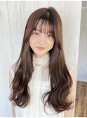 《Agu hair》セピアゆるふわオンニ×numberA.ケアオイルスリーク